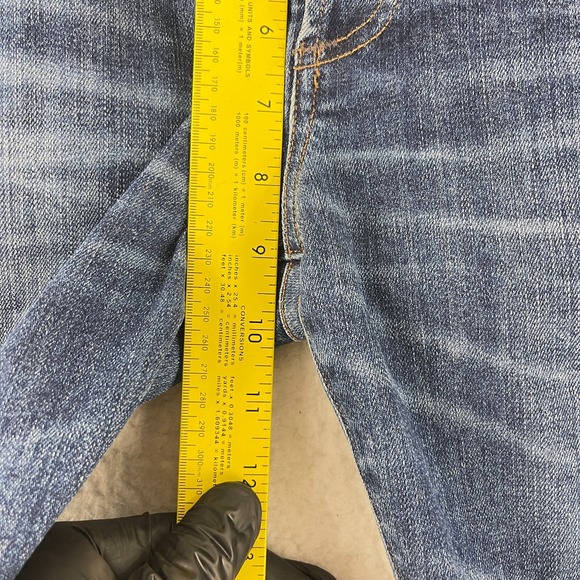 Citizens of Humanity Blue Elsa Mid-Rise Slim Fit Crop Jeans Womens Size 27 - Picture 6 of 16